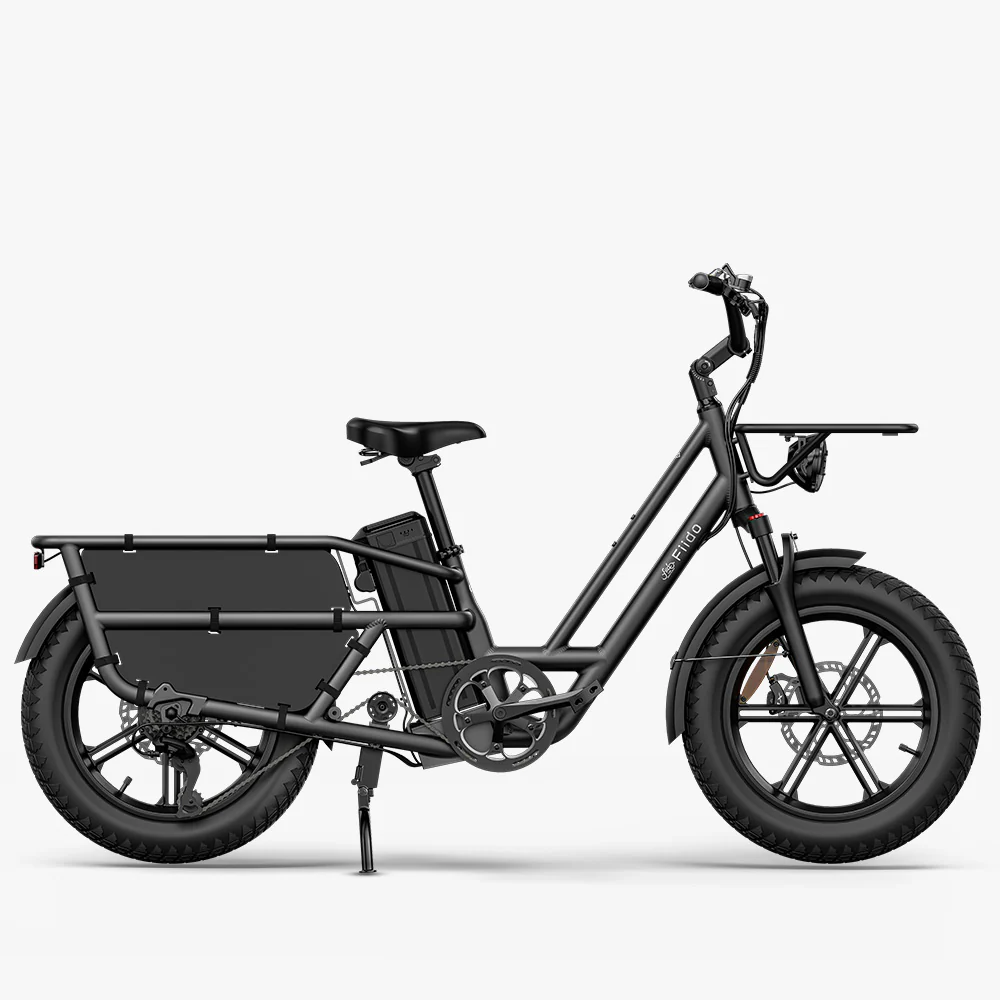 Fiido T2 Vélo électrique Longtail Fatbike Cargo - Image 14